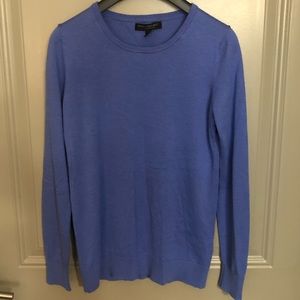 Banana Republic | Blue Silk Cashmere Sweater